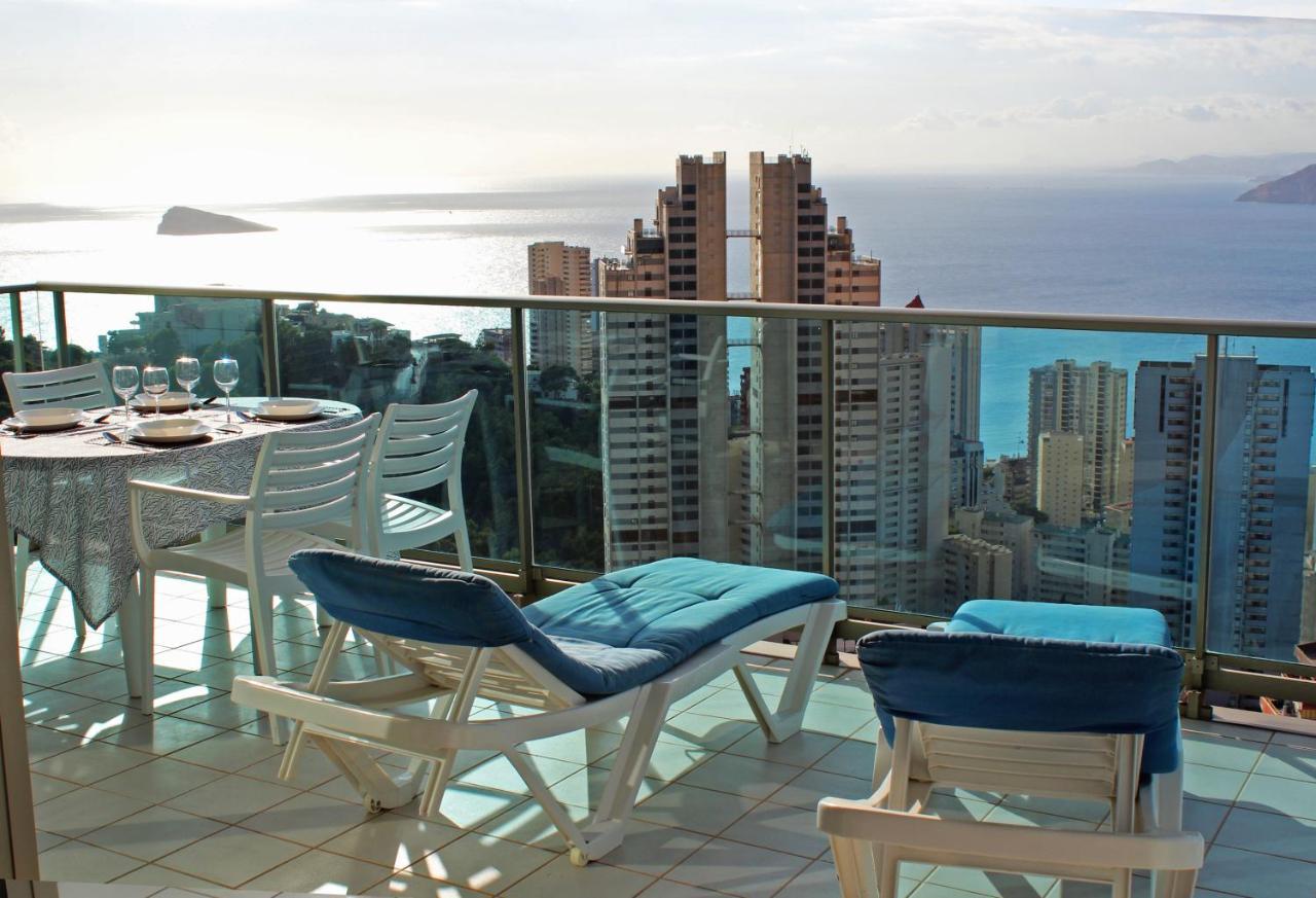 Skyline 26 Stunning Sea Views From A 2-Bedroom Apartment On The 26Th Floor Benidorm Exterior photo