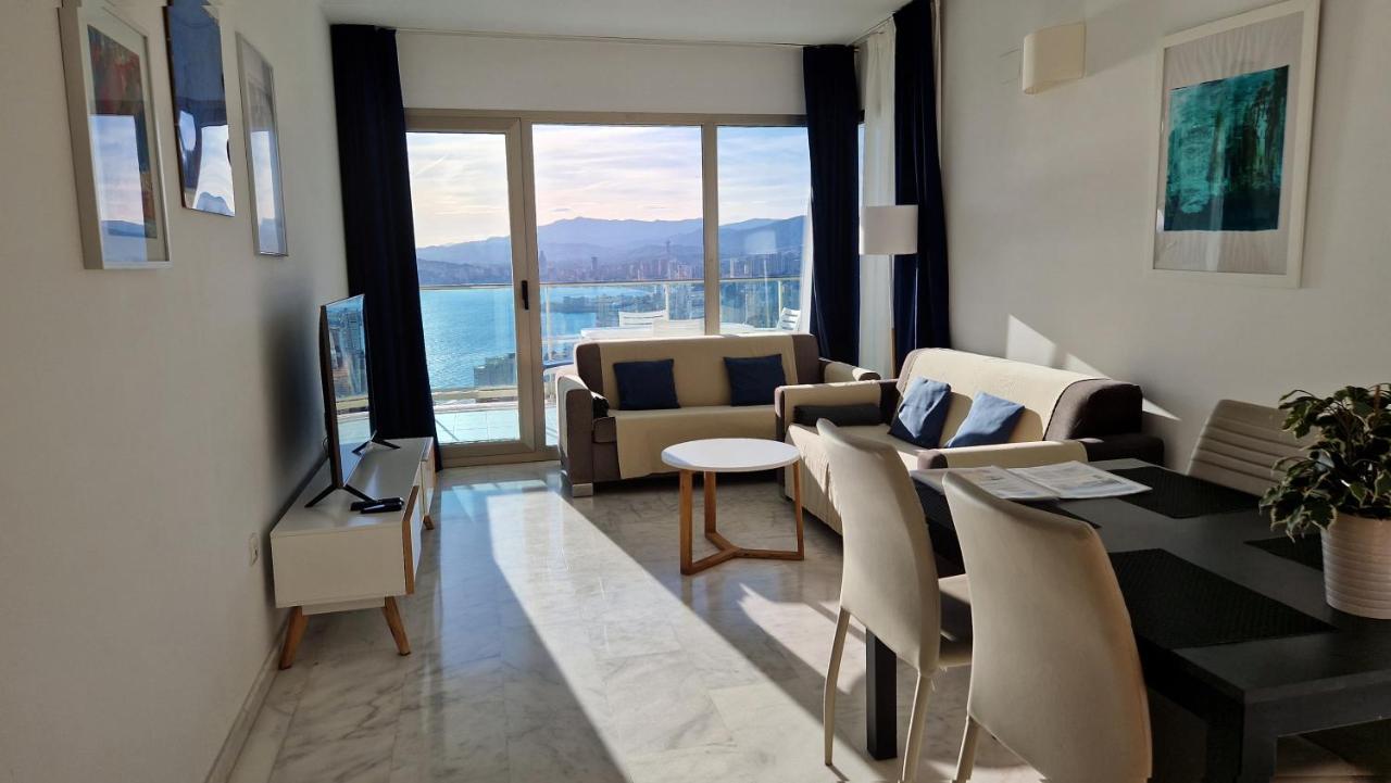 Skyline 26 Stunning Sea Views From A 2-Bedroom Apartment On The 26Th Floor Benidorm Exterior photo